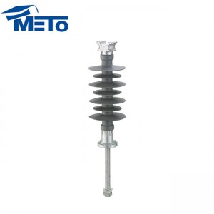 22kV high voltage silicone rubber polymer pin insulator