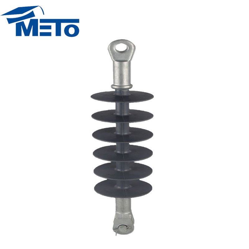 Best electric 24kv 70kn high voltage weight composite polymer rubber suspension insulators